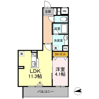 間取図 ヴェッセル持田