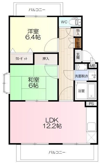 間取図 ユーミーひさえだA