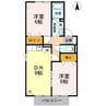 エポカル　 2LDKの間取り