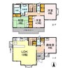 北持田町一戸建 3LDK+Sの間取り