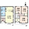 ファビュラス-Ｕ　B 3LDKの間取り