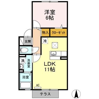 間取図 コンフォール辻町