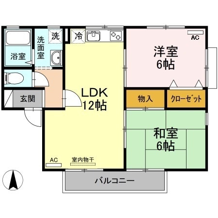 間取り図 サザンコーポラス　3棟