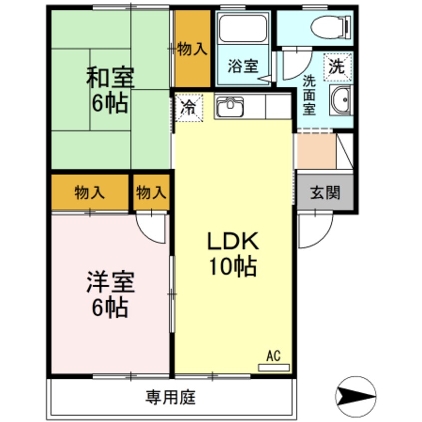 間取図 セジュールいおき・