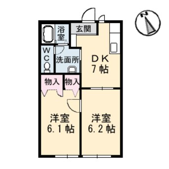 間取図 ディアス　サンライズ