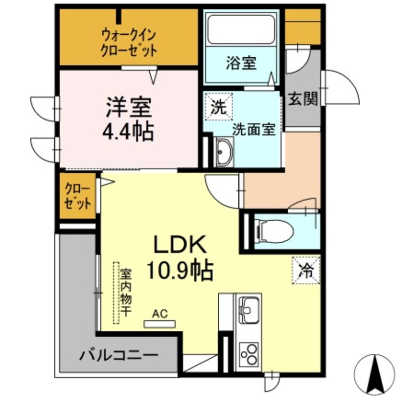 間取図 シュヴァル・ドゥーズ