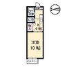 セフィラ壱番館 1Kの間取り