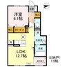 シャルマンコート 1LDK+Sの間取り