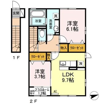 間取図 シャルマンコート