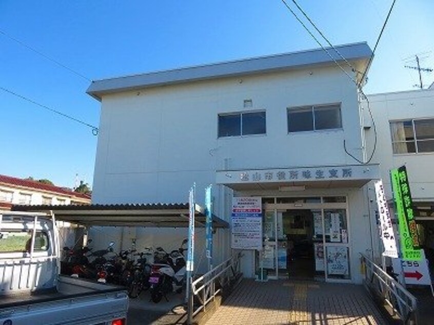 松山市役所味生支所様まで600m トレスタージュ　Ｂ