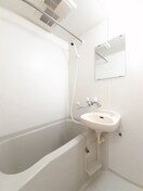 コンパクトで使いやすいお風呂です メゾン２１