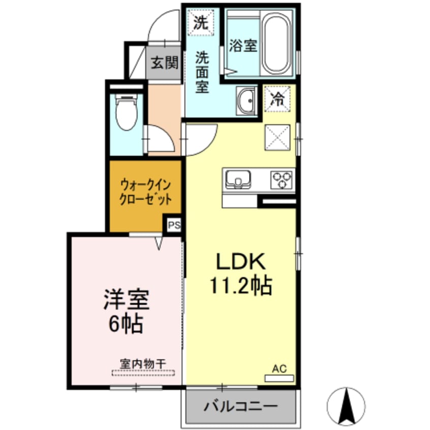 間取図 セントレMK
