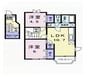 クレメント余戸Ｄ 2LDKの間取り