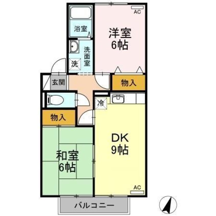 間取図 エトワール・スピカ