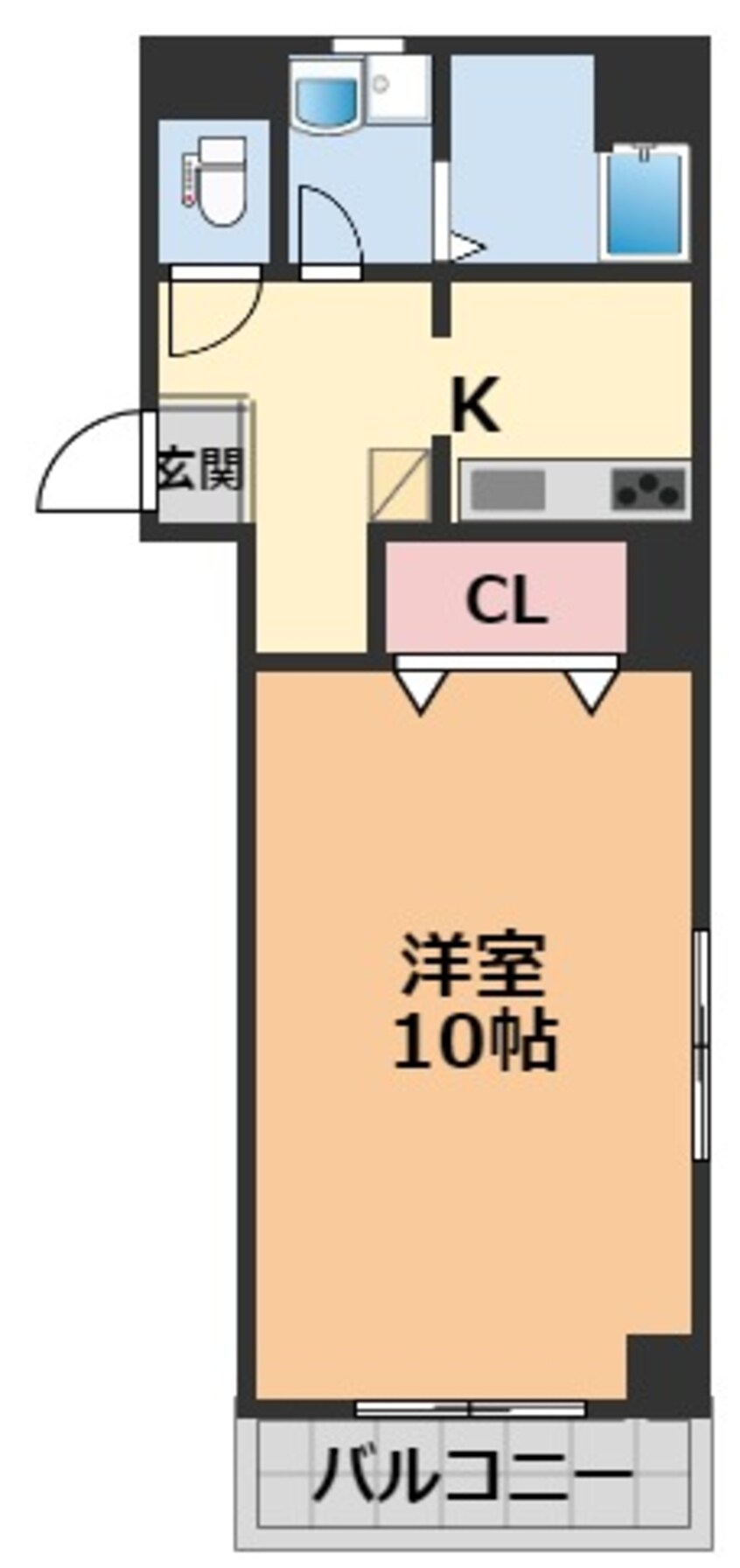 間取図 Rinchnarno n+