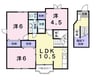 カーサ・ビエント 3LDKの間取り
