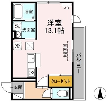 間取図 ラ・ルーチェ