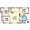 Garden road 3LDKの間取り