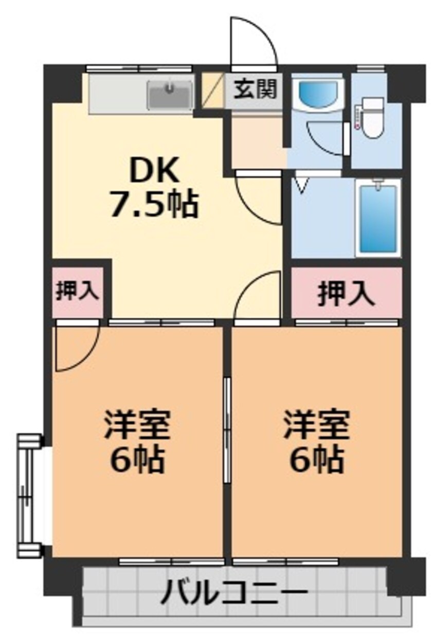 間取図 メゾン大塚