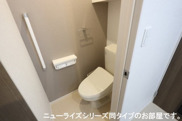 ゆったりとした空間のトイレです トレスガーデン