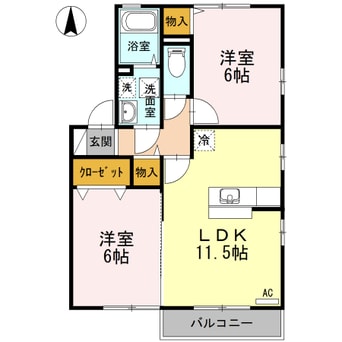 間取図 ディアコート・マキ