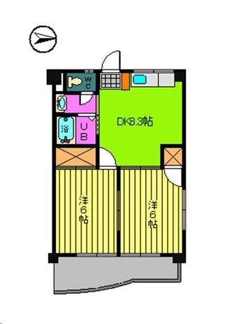 間取図 サンピア本町