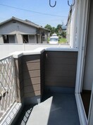 陽当たり良好なバルコニーです アグレブル北吉田