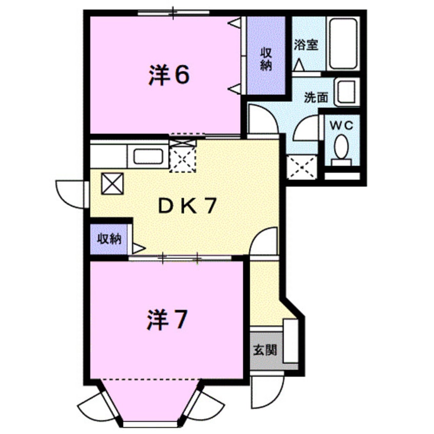 間取図 カーサ・エクセレンテ　Ａ