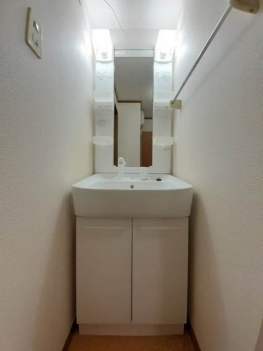 脱衣スペースもあります カーサ・エクセレンテ　Ａ