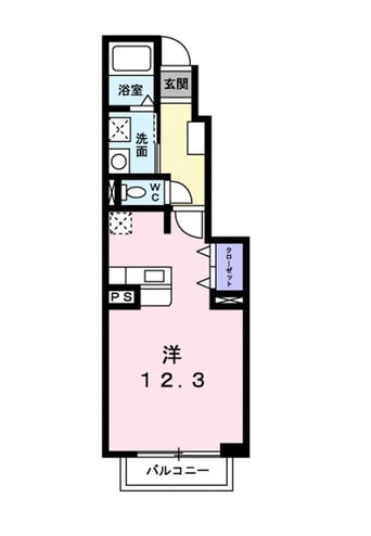 間取図 セントラルヒルズⅢ