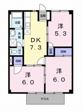 間取図 ドミール・マイン