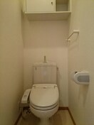 清潔感のあるトイレです レーベン・バオム　Ｂ