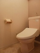 シンプルで使いやすいトイレです ロータスビレッジあいゆうＡ棟