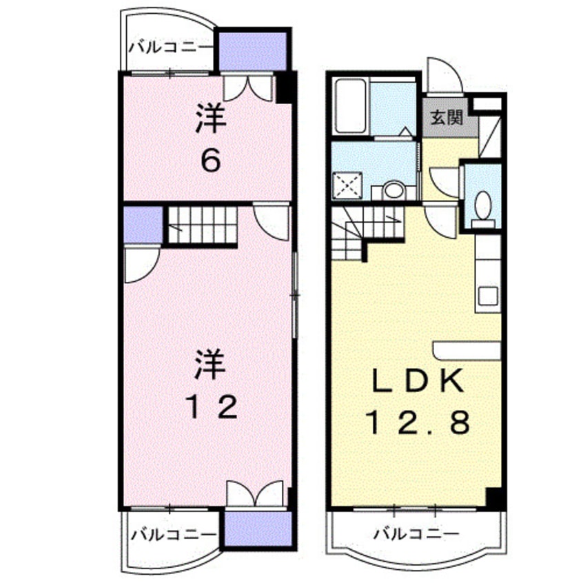 間取図 長月