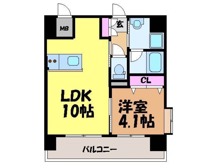 間取図 フェニックス本町