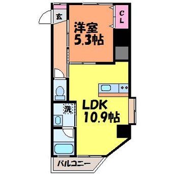 間取図 アスティオン本町