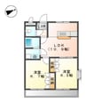 ブレスビュー 2LDKの間取り