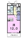 アルカンシエル・オーブ 1Rの間取り