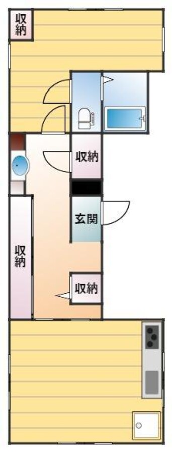 間取図 第五正田ビル