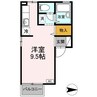 ラ・エスぺランサ 1Rの間取り
