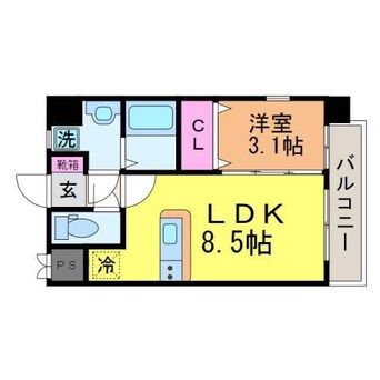 間取図 アルファプレミアム高砂