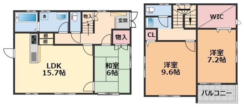 間取図 山西町戸建