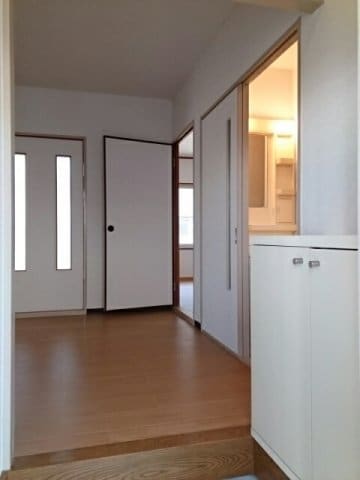 落ち着いた玄関です サン住吉