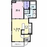 クレールＭＫ 1LDKの間取り