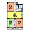 カーサグラン余戸 3LDKの間取り