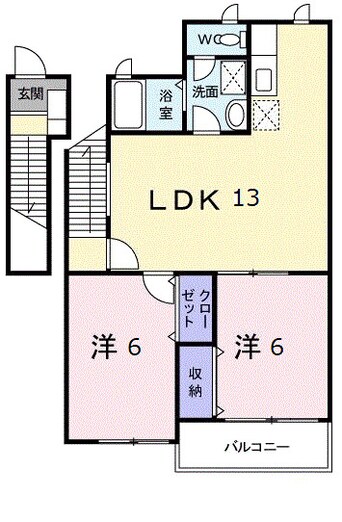 間取図 エスポワール