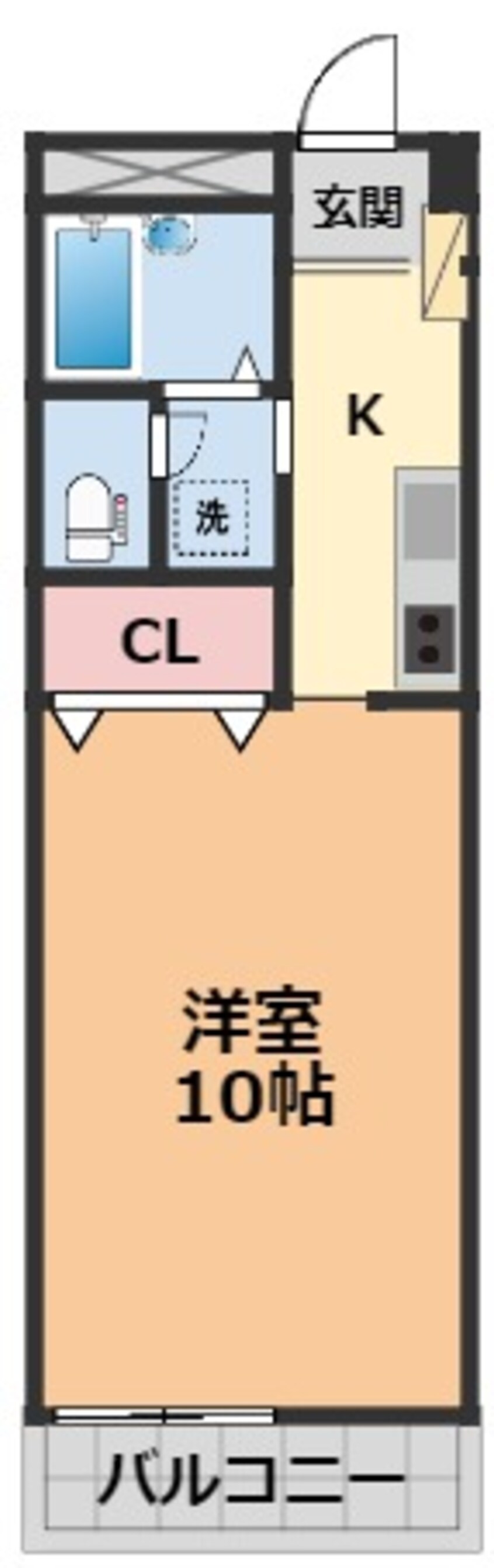 間取図 フォブールＭＩＳＡ・