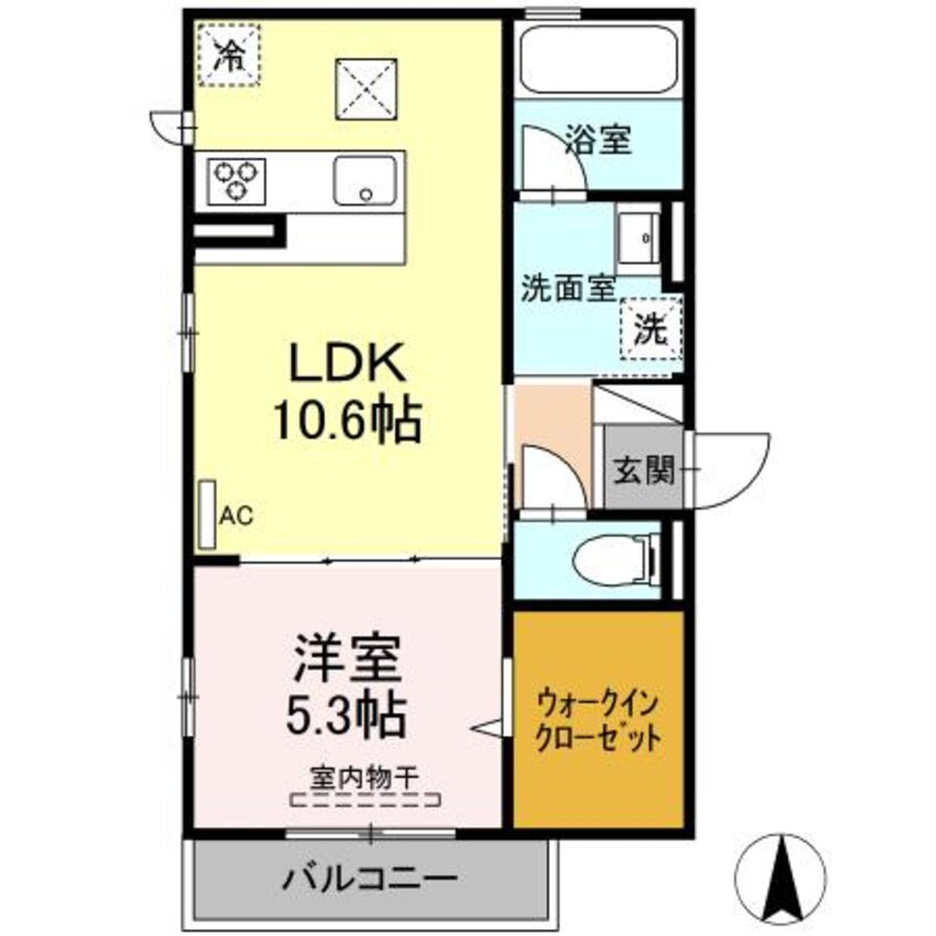 間取図 セントラル南江戸