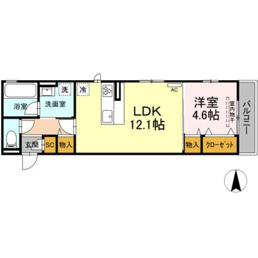 間取図 セントラル南江戸