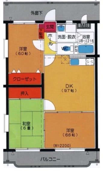 間取図 ユーミー平松